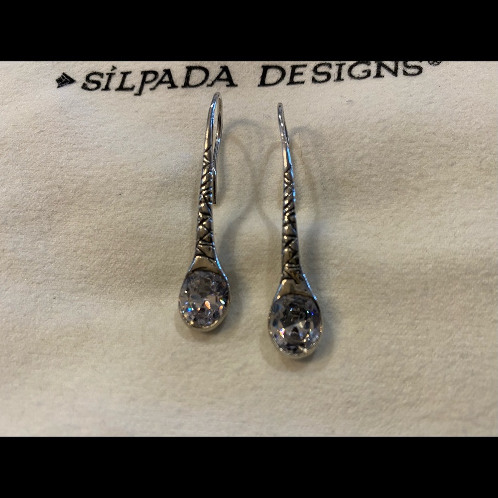 SILPADA.925 and Cubic Zirconia Drop Earrings